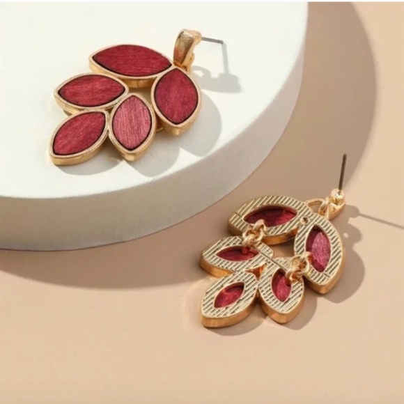 ❤️FREE Leaf Plant Hipster Hippie Peasant Chic Elegant Party Classy Boho Earrings - Picture 2 of 2